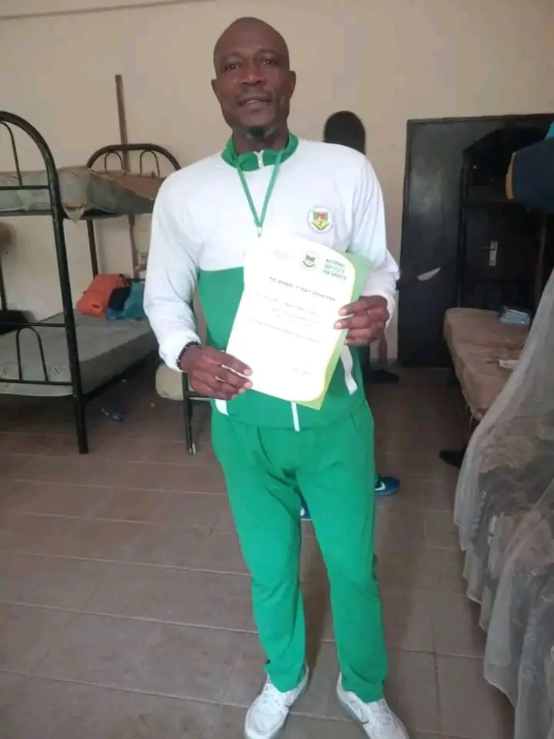 Charles Utum Okon (Coach O'Briano) Graduates From Coaching Course