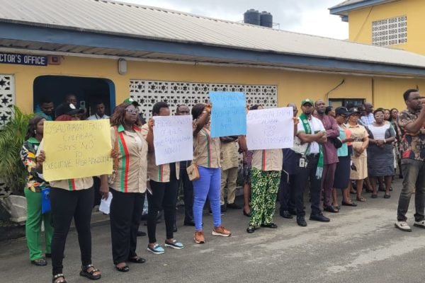 Calabar Neuro-Psychiatric Hospital's workers draw line with CMD