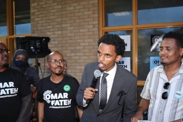 Omar Fateh holds Somali-language rally for Minneapolis mayoral bid
