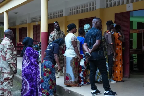 Guinea votes on referendum paving way for civilian rule