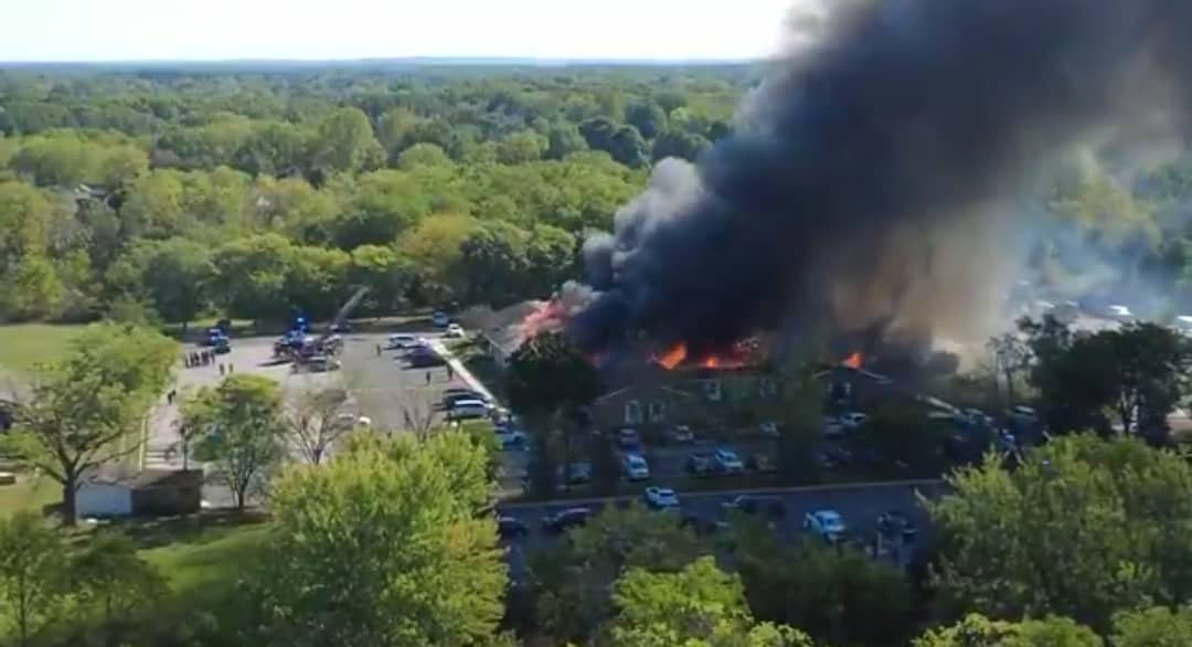 Michigan Mormon church on fire after being attacked by shooter