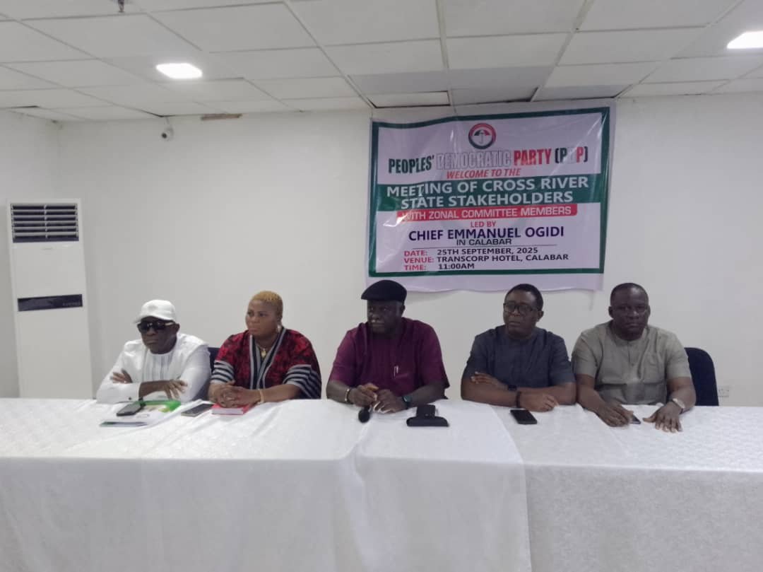 PDP Zonal Caretaker Committee affirms postponement of congress in Cross River