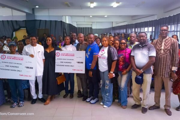 George Oben-Etchi empowers 300 widows with N30m on late wife's anniversary