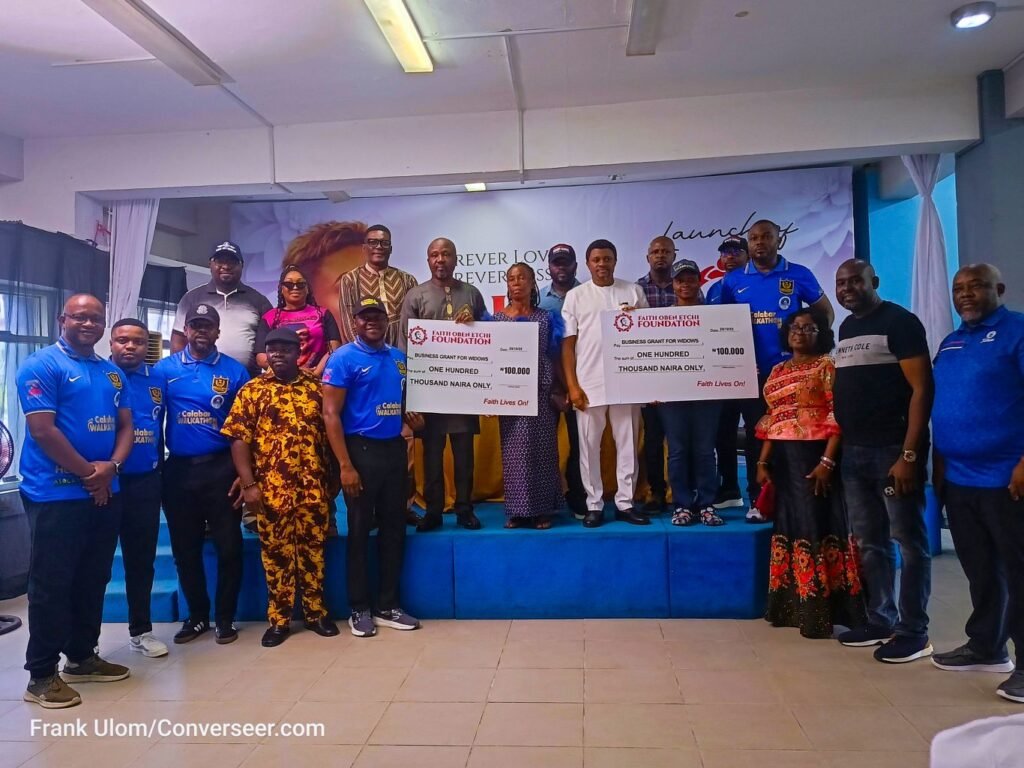 George Oben-Etchi empowers 300 widows with N30m on late wife's anniversary