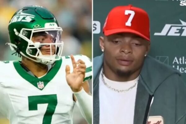 Jets’ Justin Fields credits God after emotional comeback win over Bengals