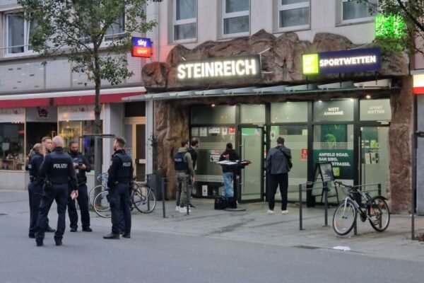 German betting shop fire injures 3 in Giessen