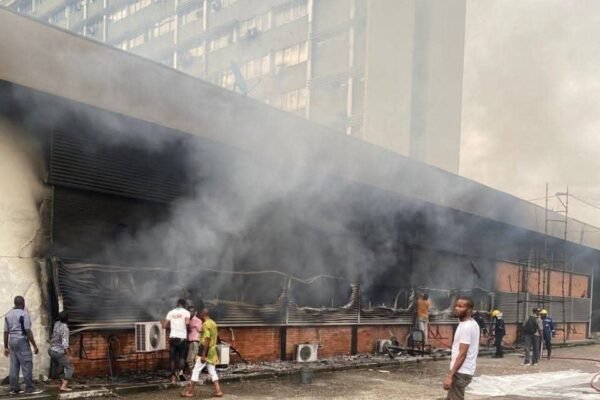 Fire guts Rivers secretariat days after Fubara dissolved Pensions Board