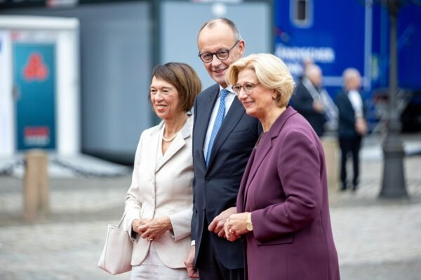 Merz wants 'new start' for Germany, 35 years on from reunification