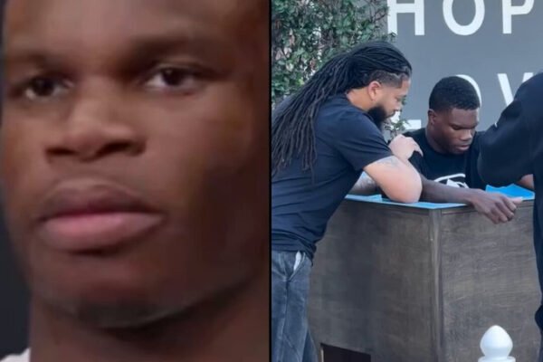 Jacksonville Jaguars star Travis Hunter responds to baptism questions