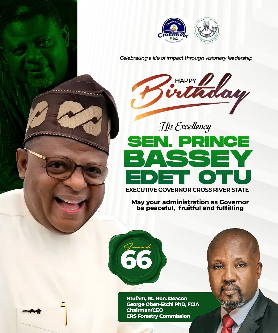 Cross River Forestry Commission celebrates Governor Otu at 66