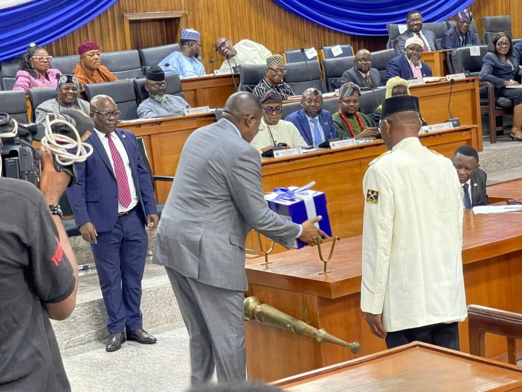 BREAKING: Otu presents N780bn as 2026 budget, tags it Budget of Inclusive Growth