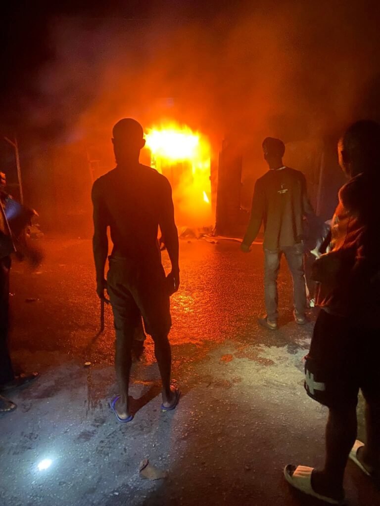 Fire razes shops worth millions in Calabar spare parts market