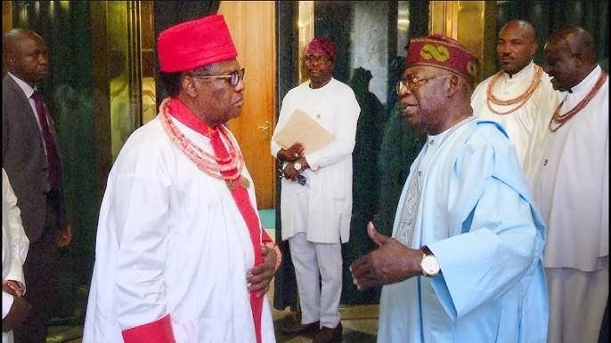 Tinubu felicitates with Oba of Benin on 9th anniversary