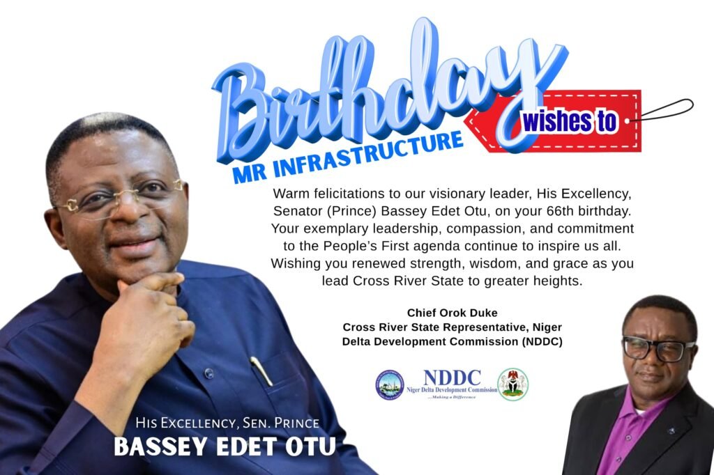 C'River NDDC Representative Orok Duke celebrates Governor Otu at 66,