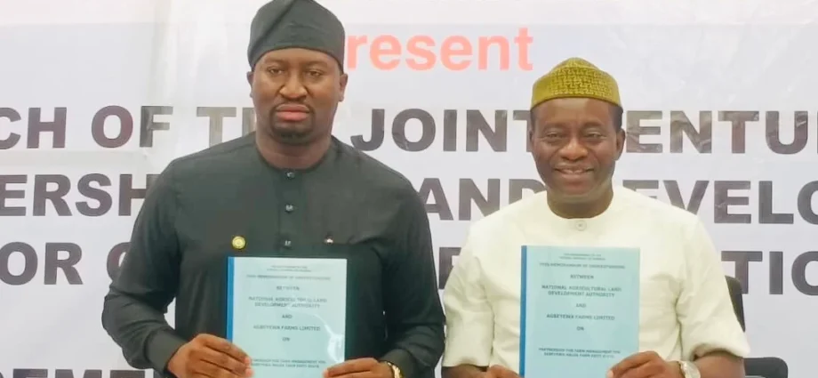 NALDA and Agbeyewa Farms sign MoU to boost cassava production