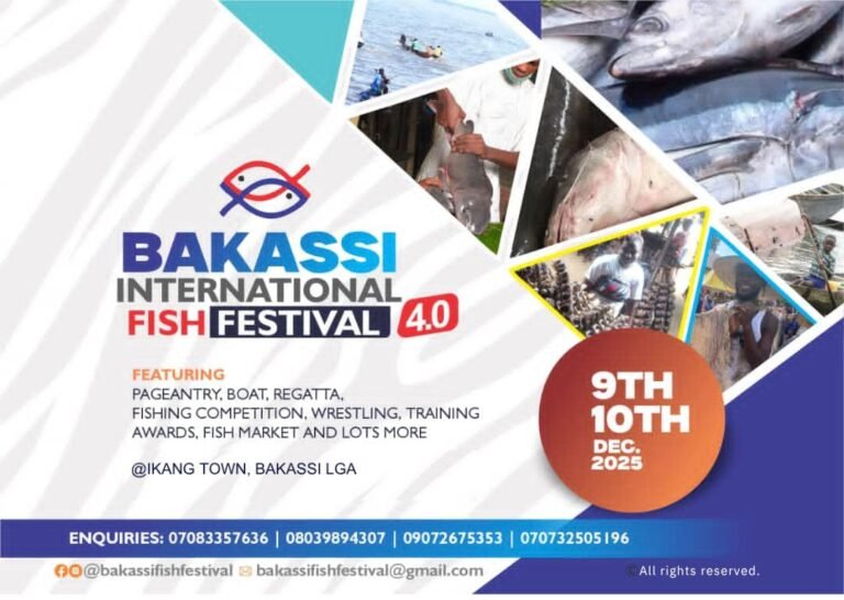 Bakassi International Fish Festival unveils theme for 2025 edition