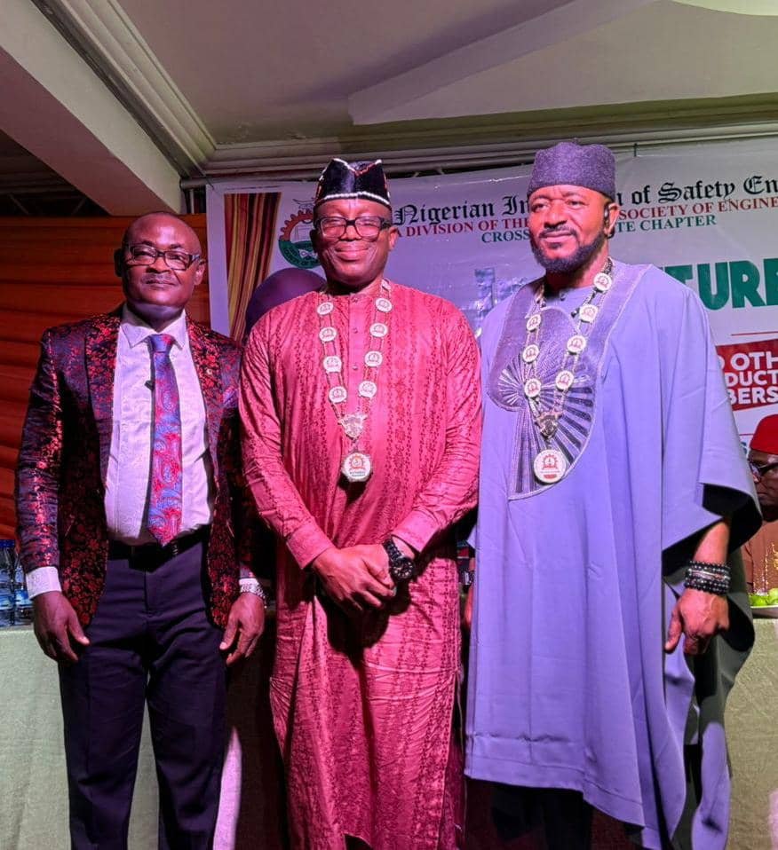 George Abang inaugurated as NISafetyE Cross River State Chairman