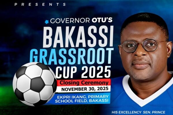 Dep. Gov. Odey, Chief of Staff to grace grand finale of Governor Otu’s Bakassi Grassroot Cup