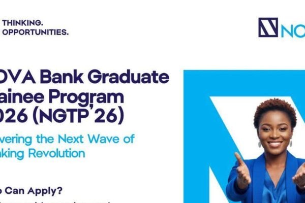 NOVA Bank Graduate Trainee Program