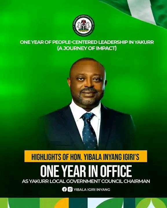 Transformative Leadership: Hon. Yibala Igri Inyang marks one year in office