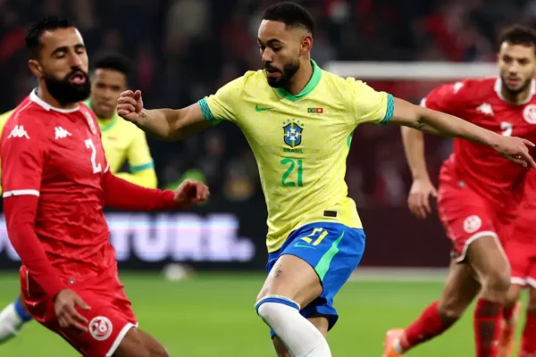 Brazil held by Tunisia in World Cup warm-up draw