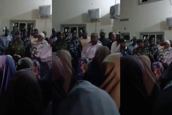 Military hands over rescued GGCSS Maga schoolgirls to Governor Nasir Idris