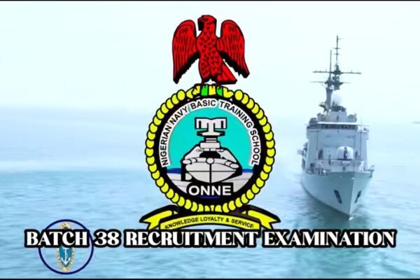 Navy announces examination date for Basic Training School Batch 38 Recruitment