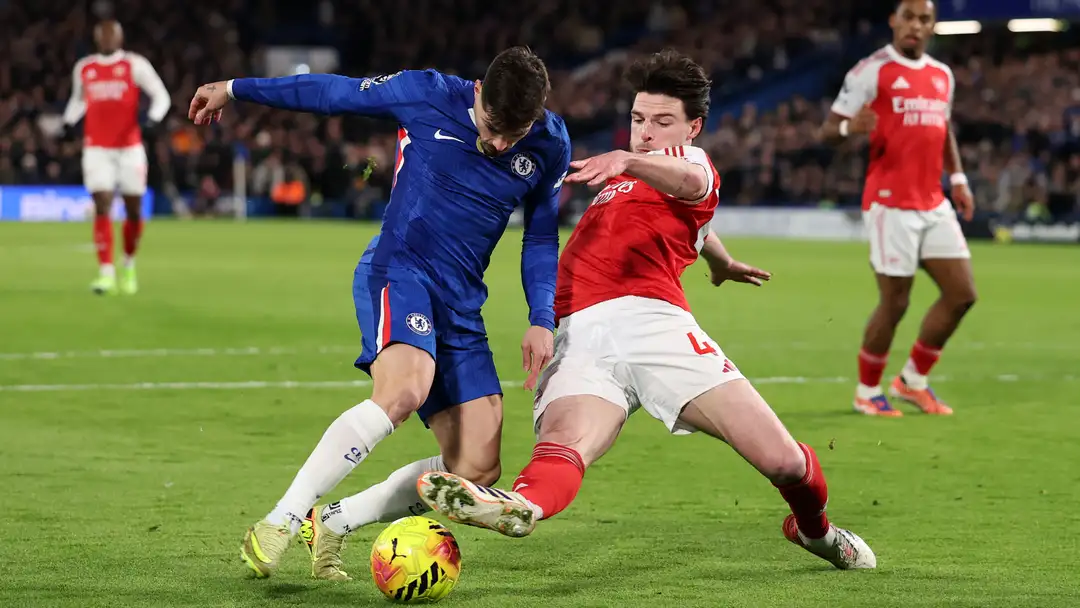 Chelsea hold Arsenal after Caicedo's red card in fierce derby clash