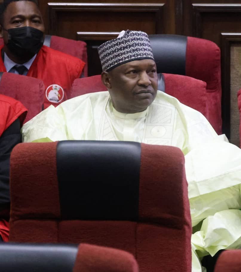 Court sends Malami, wife, son to Kuje prison