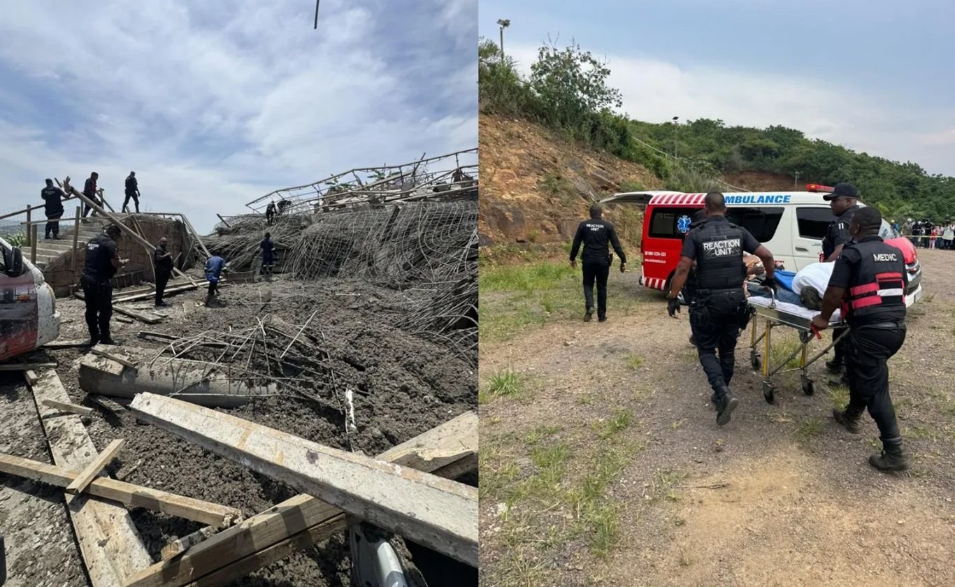 Redcliffe temple collapse claims two lives in Durban