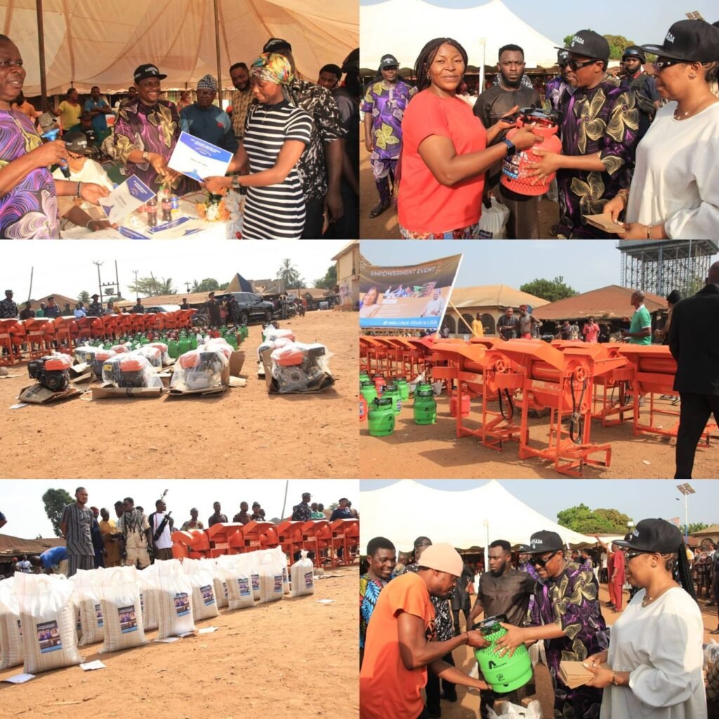 Hon. Ebokpo empowers 250 students, 55 widows, rice farmers in Obubra