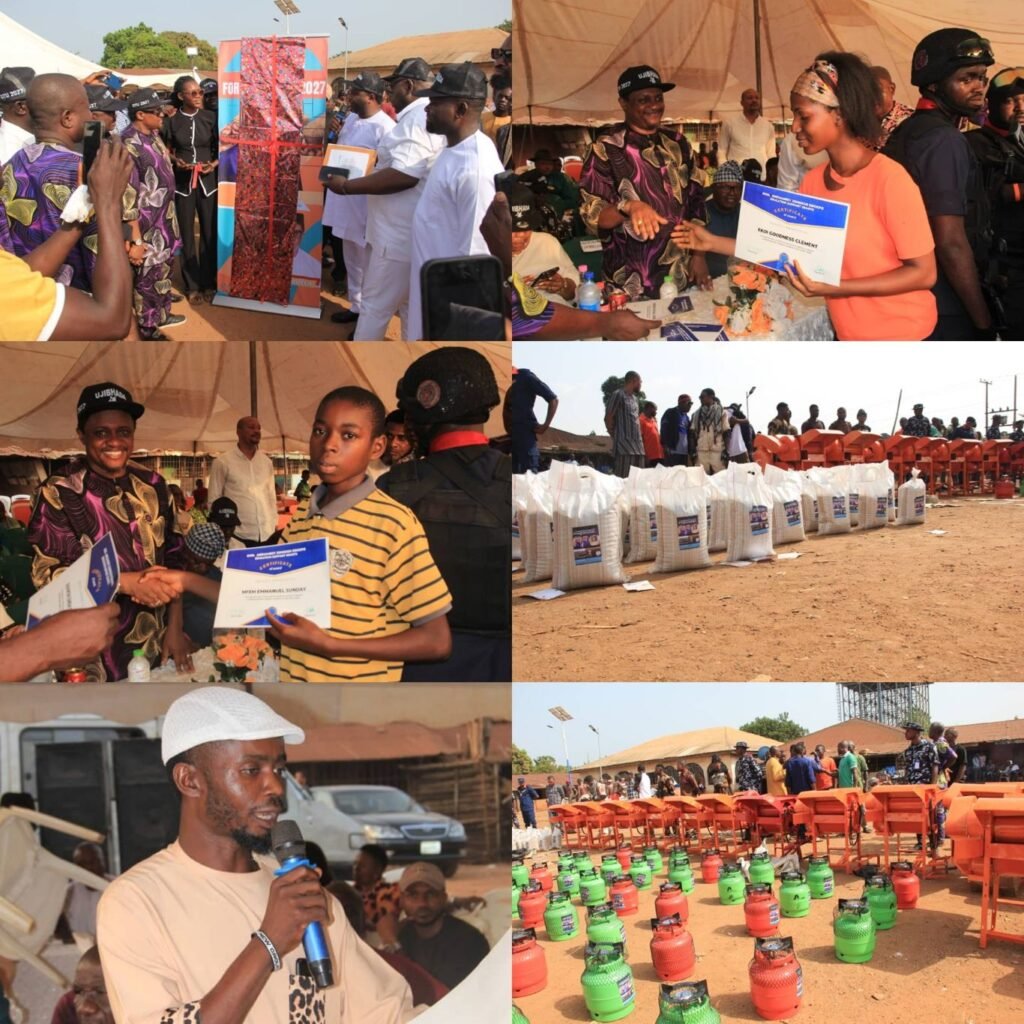 Hon. Ebokpo empowers 250 students, 55 widows, rice farmers in Obubra