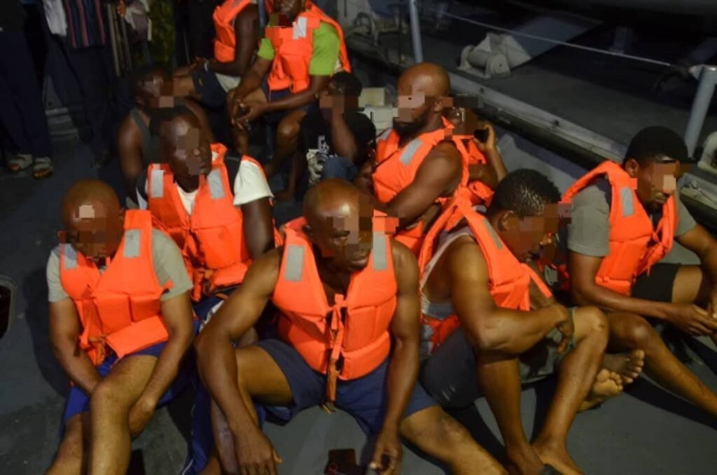 One missing as Navy rescues 20 from burning vessel off Calabar waterways