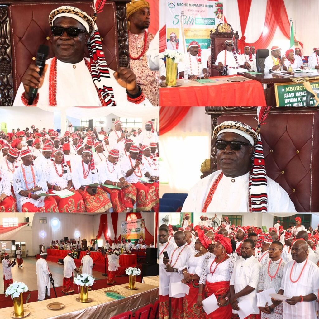 Oku Ibom graces 58th General Assembly of Mboho Mkparawa Ibibio