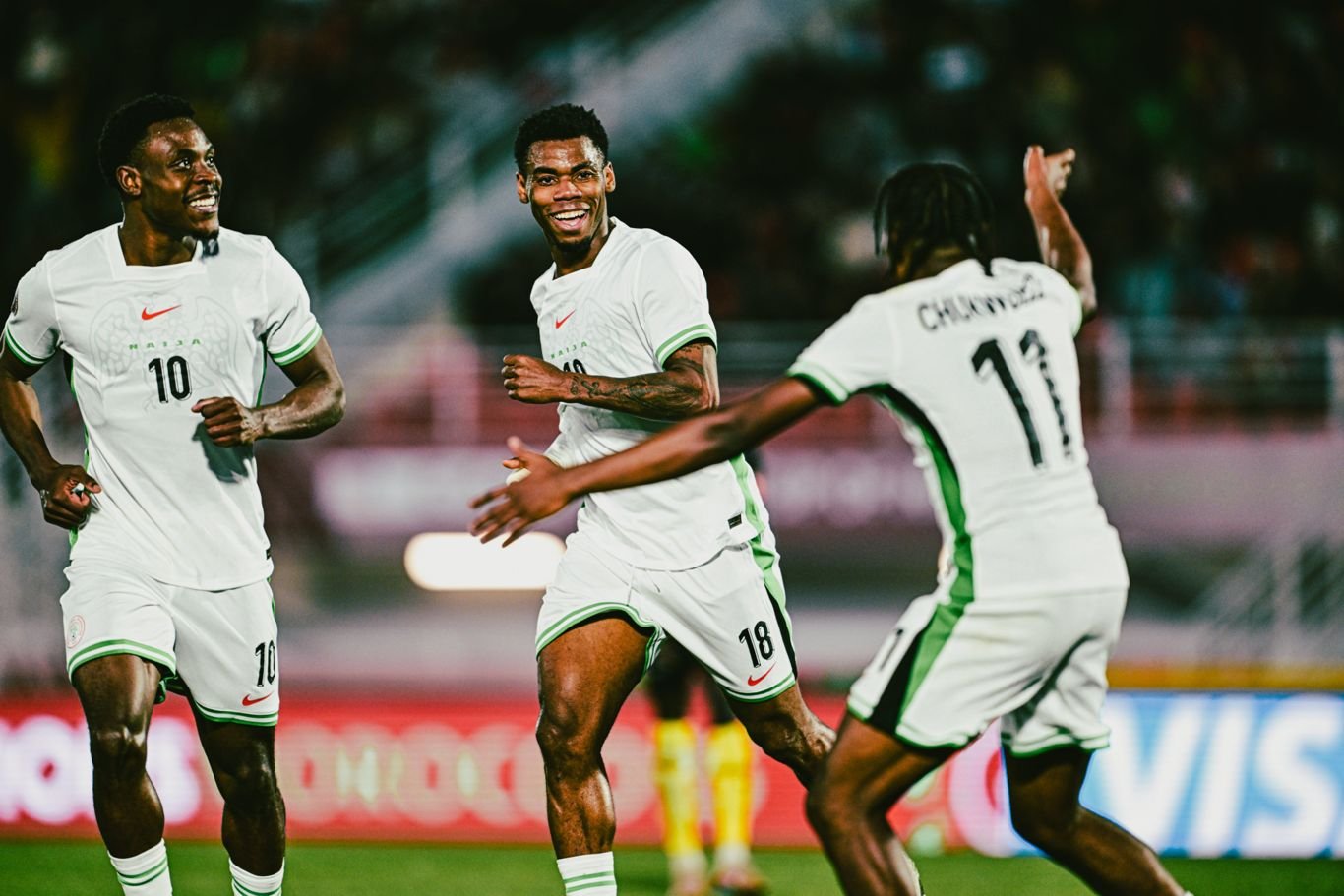 #AFCON2025: Nigeria cruise past Uganda to claim maximum points in Group C