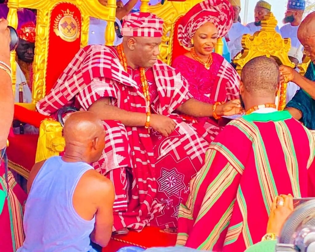 Seyi Tinubu installed as Okanlomo of Yorubaland