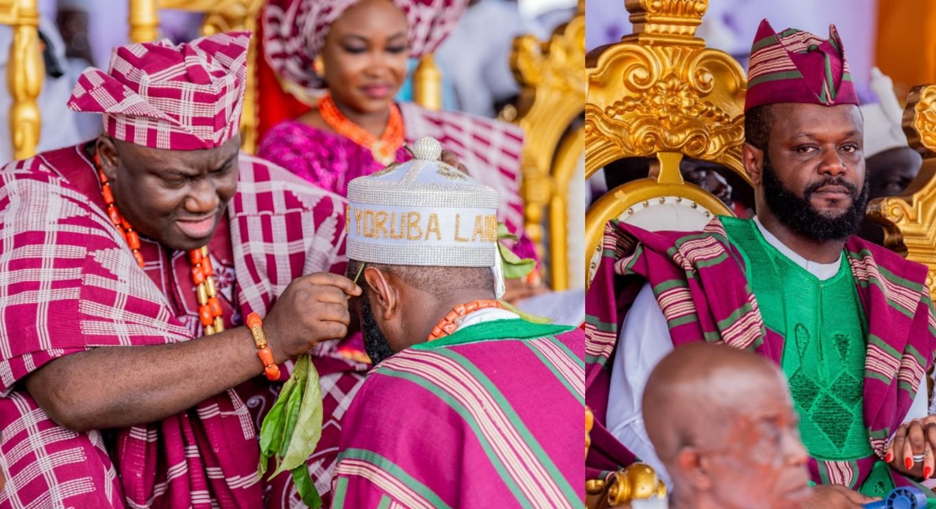 Seyi Tinubu installed as Okanlomo of Yorubaland
