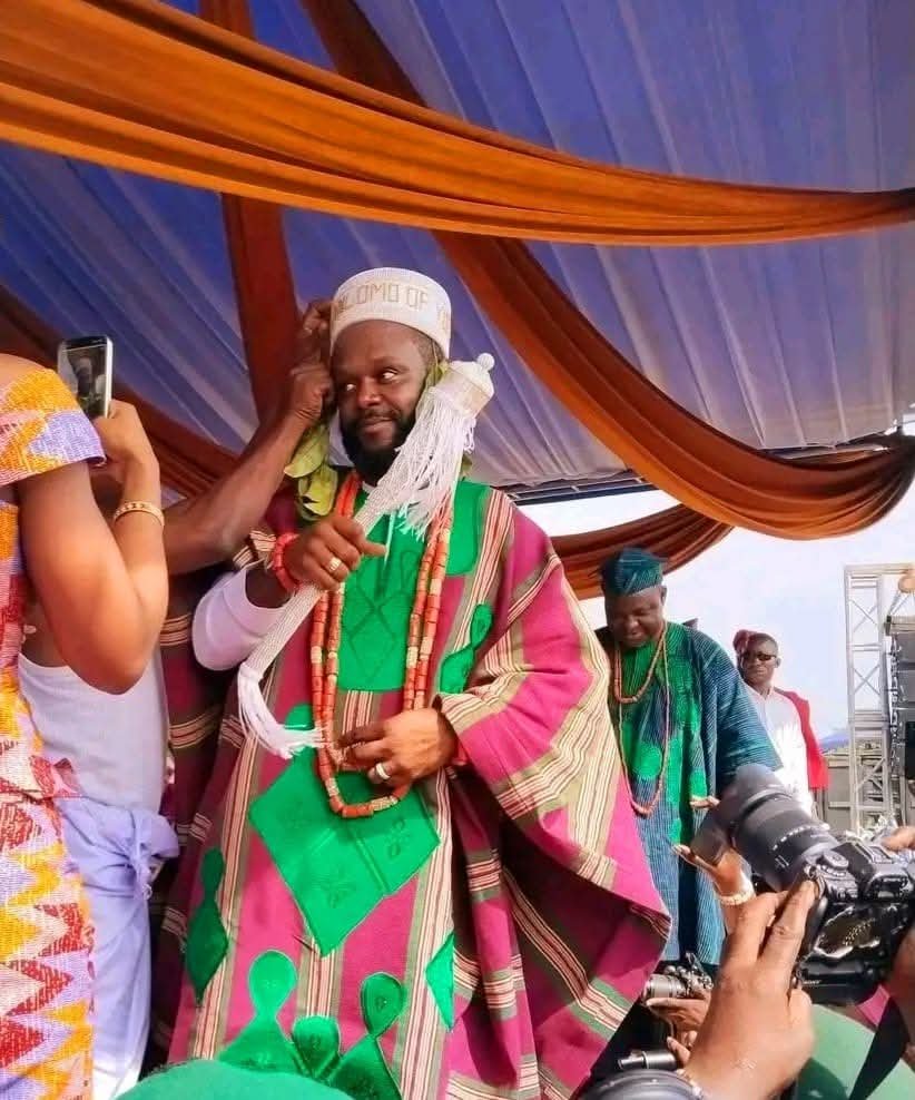 Seyi Tinubu installed as Okanlomo of Yorubaland
