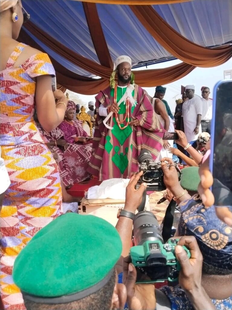 Seyi Tinubu installed as Okanlomo of Yorubaland