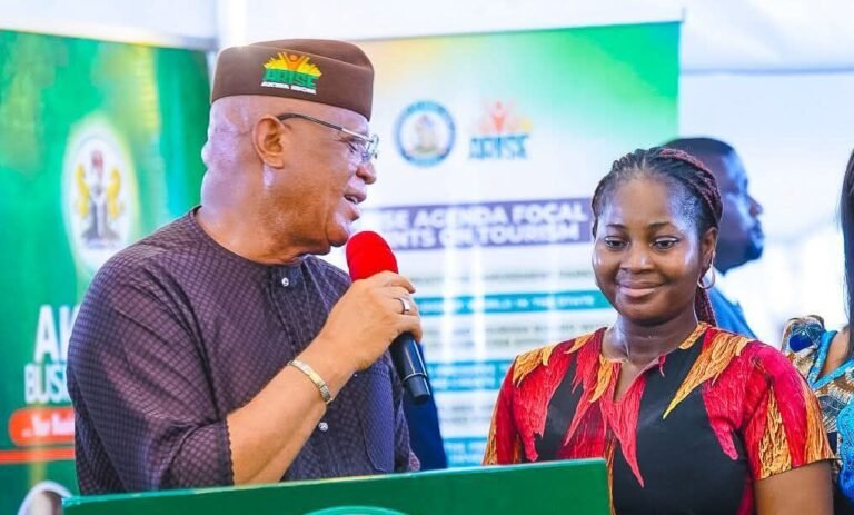 Gov Eno grants automatic employment to girl abandoned at birth