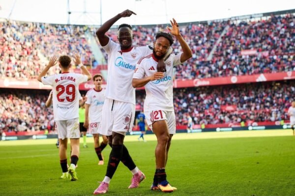 Adams and Ejuke help Sevilla demolish Oviedo