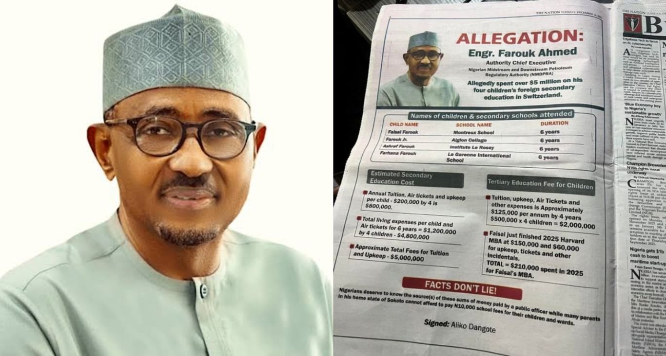 ICPC receives Dangote's petition against NMDPRA CEO Farouk Ahmed