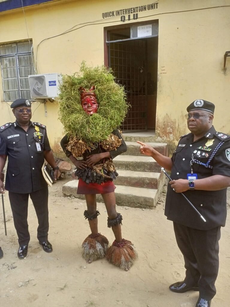 Police arrest masquerade in Akwa Ibom