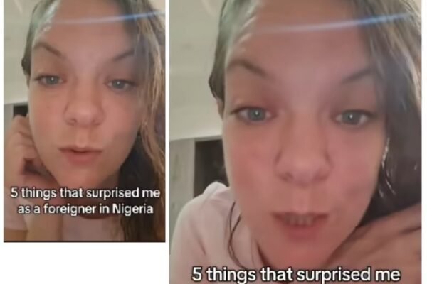 European lady lists things that surprise her about Nigeria