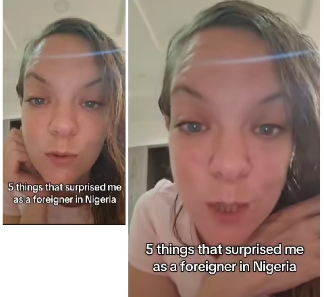 European lady lists things that surprise her about Nigeria