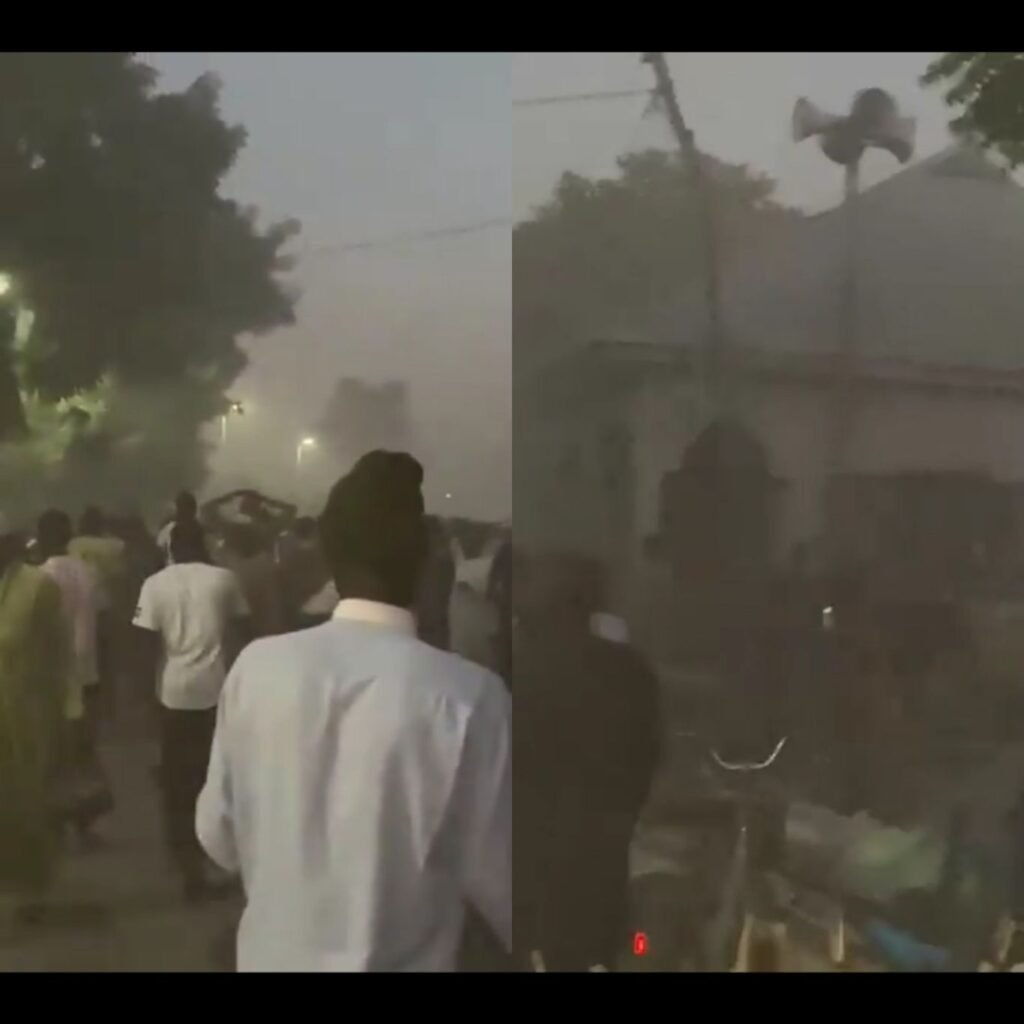 Worshippers killed as bomb explodes inside mosque in Maiduguri market