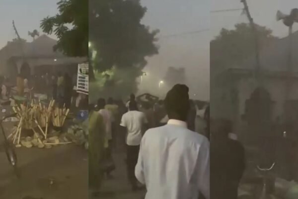 Worshippers killed as bomb explodes inside mosque in Maiduguri market