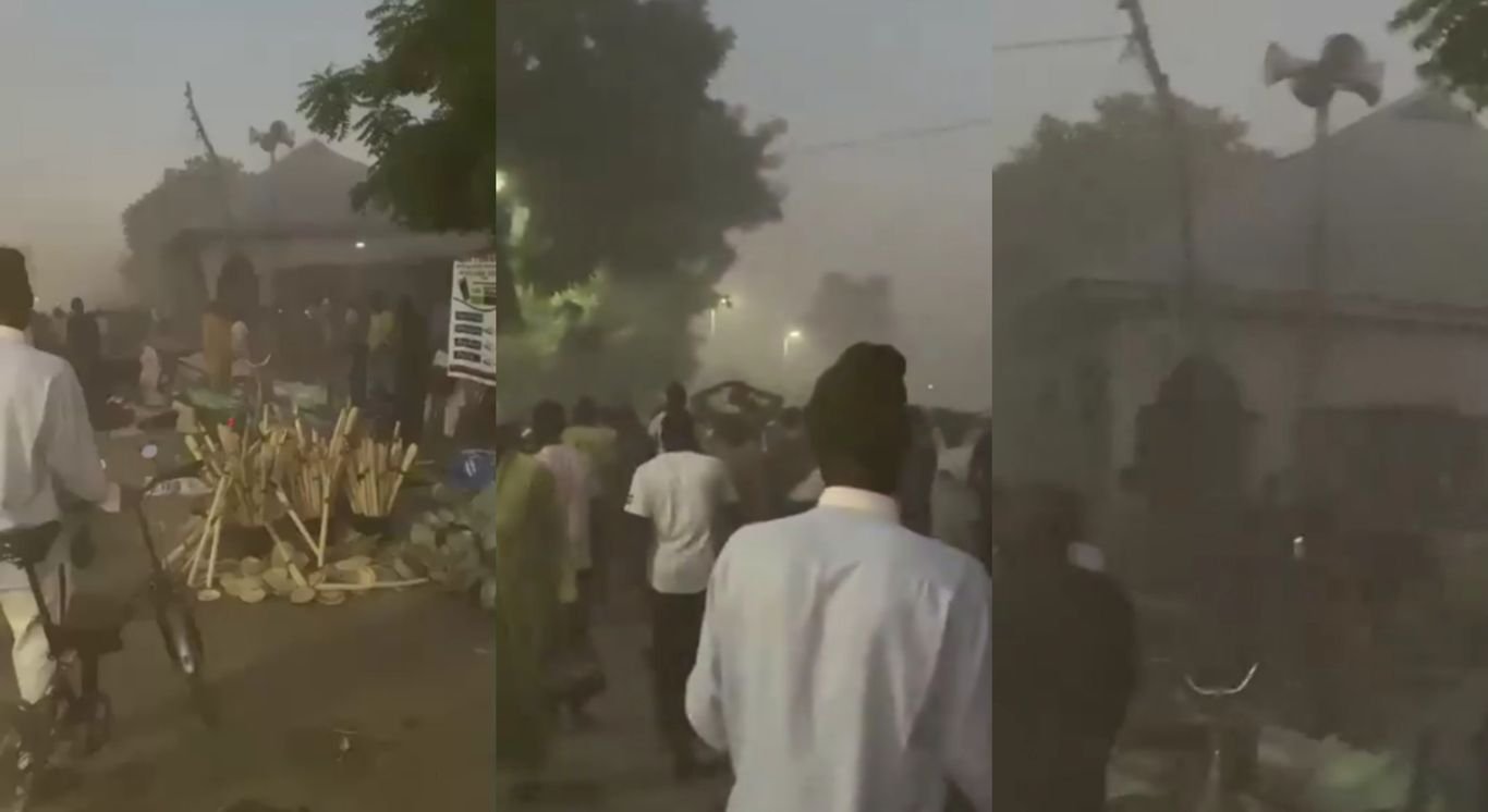 Worshippers killed as bomb explodes inside mosque in Maiduguri market