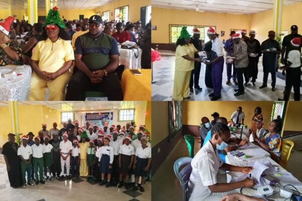 Mercy Akpama holds Christmas town hall meeting, empowers students in Yakurr II
