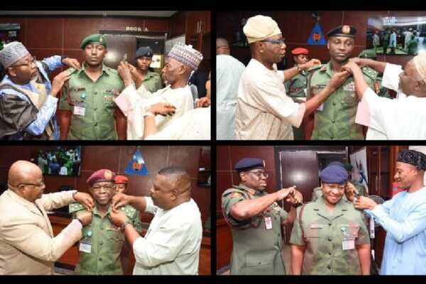 Army honours newly promoted senior officers